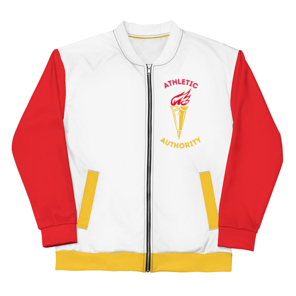 Athletic Authority "Flame"  Unisex Bomber Jacket