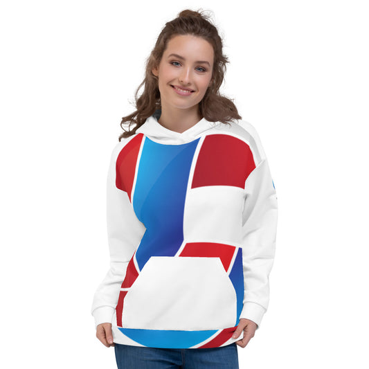 Athletic Authority "Volley" All-Over Print Unisex Hoodie