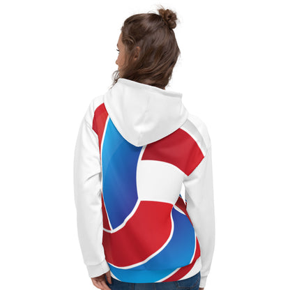 Athletic Authority "Volley" All-Over Print Unisex Hoodie