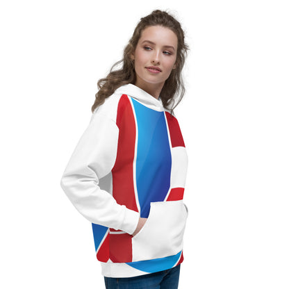 Athletic Authority "Volley" All-Over Print Unisex Hoodie