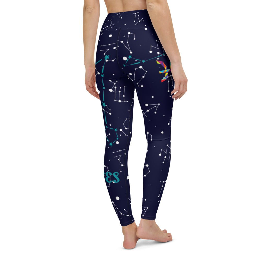 Athletic Authority "Zodiac Pisces" Yoga Leggings