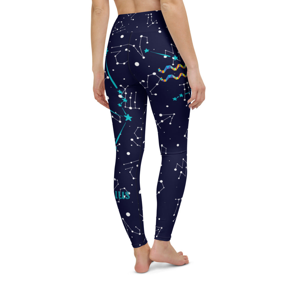 Athletic Authority "Zodiac Aquarius" Yoga Leggings