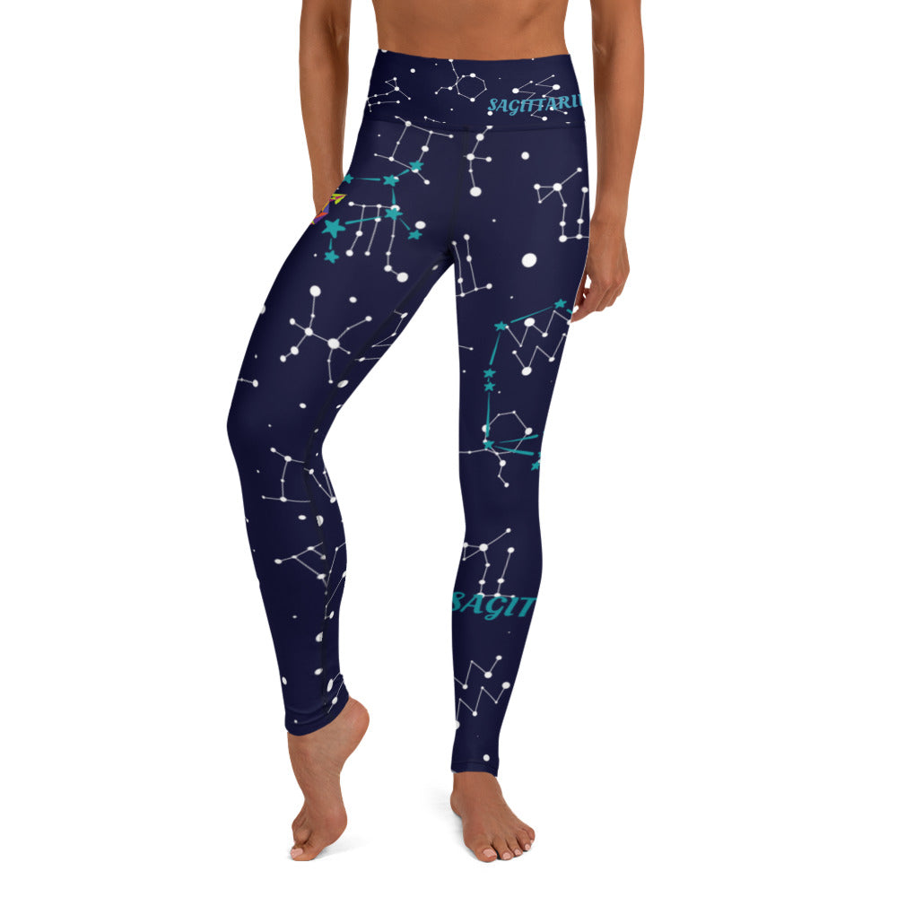 Athletic Authority "Zodiac Sagittarius" Yoga Leggings