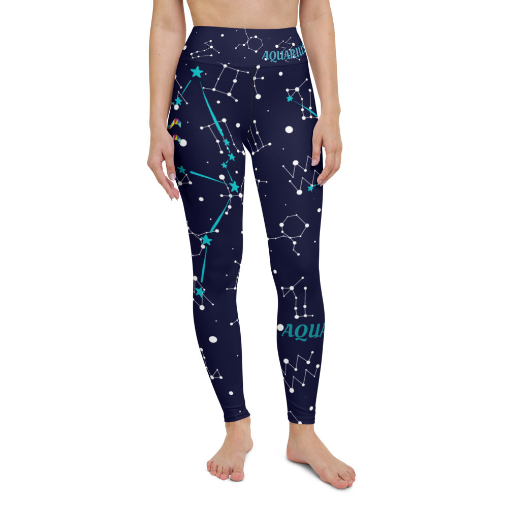 Athletic Authority "Zodiac Aquarius" Yoga Leggings