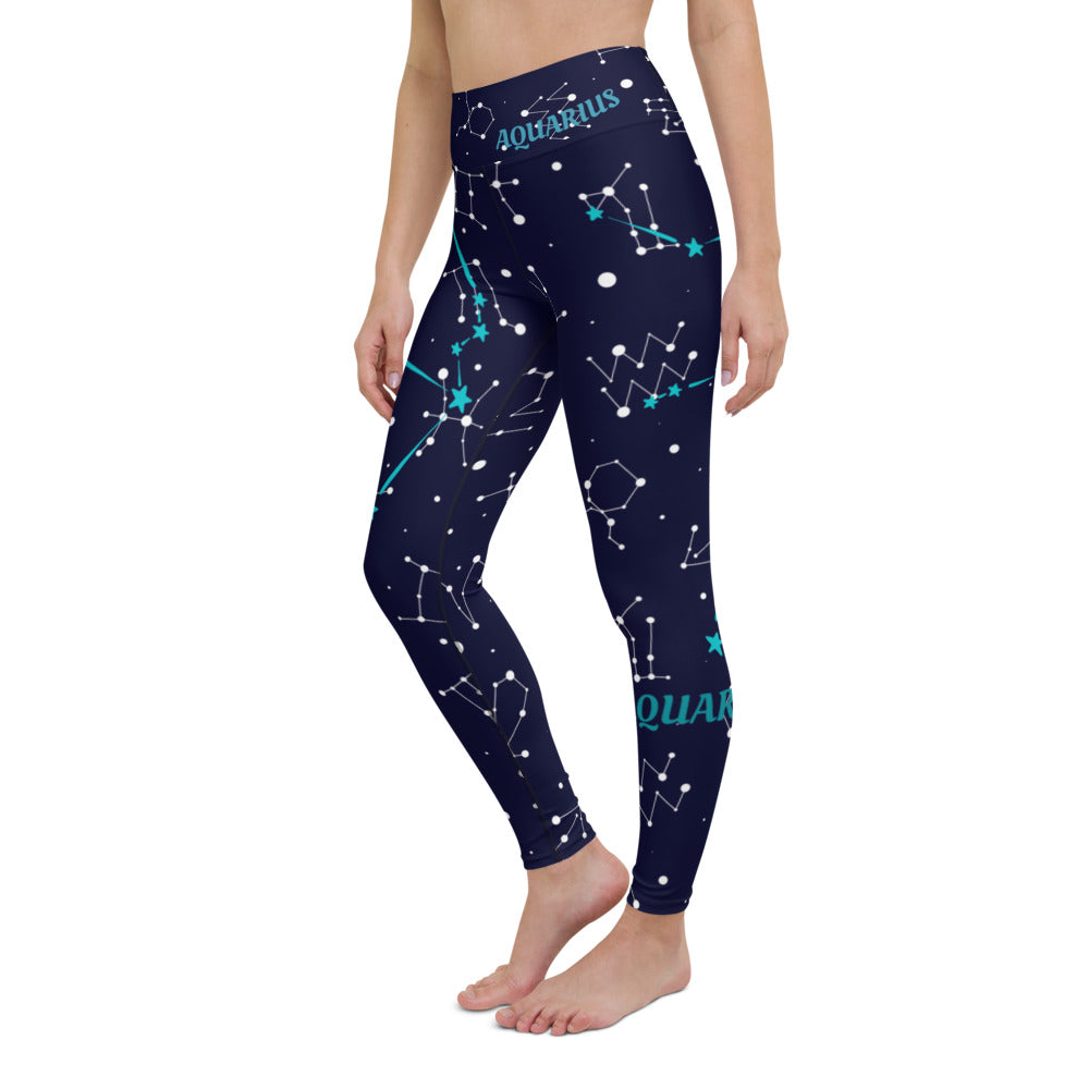 Athletic Authority "Zodiac Aquarius" Yoga Leggings