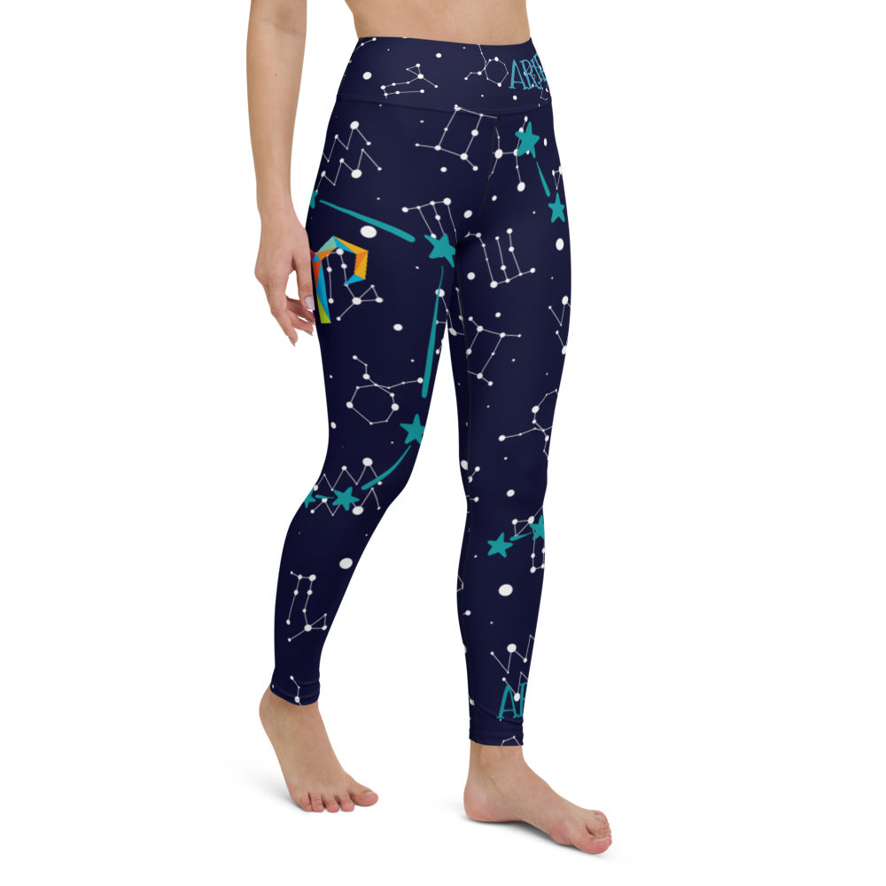 Athletic Authority "Yoga Aries" Yoga Leggings front right