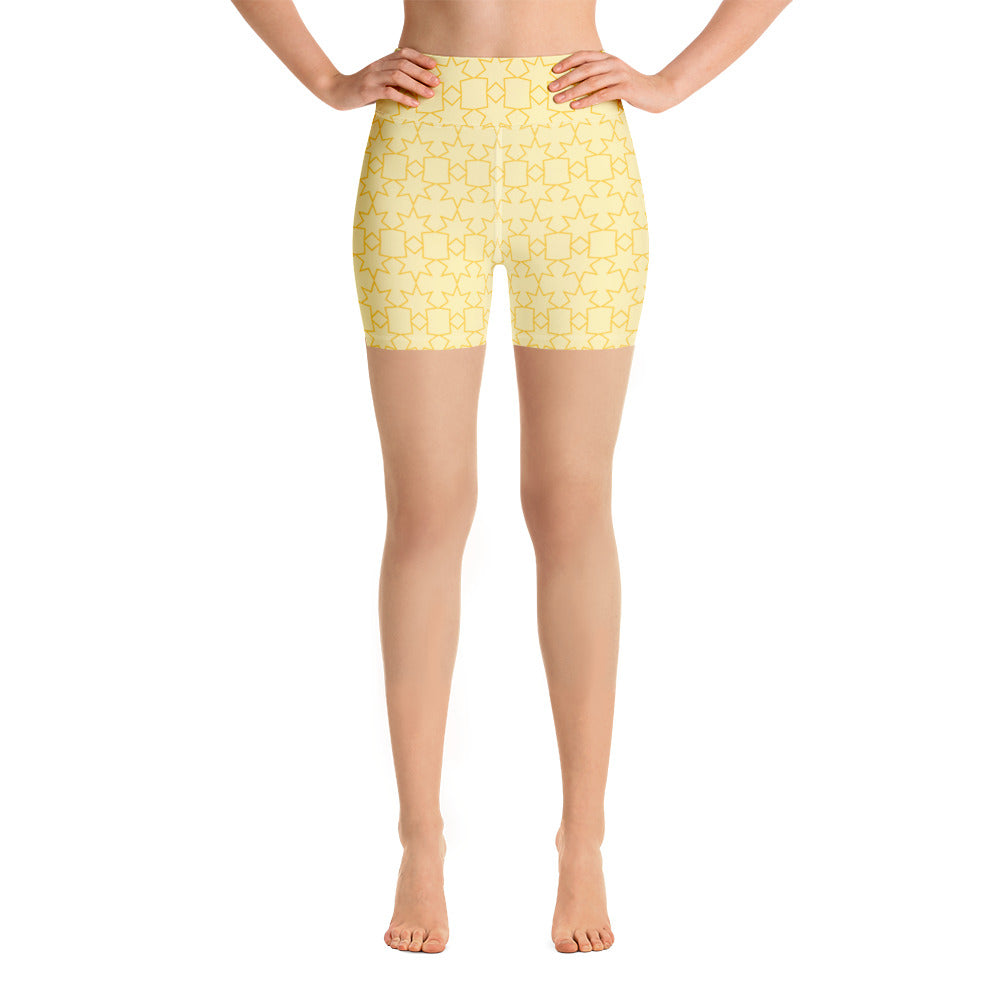 Athletic Authority "Star Burst" Yoga Shorts