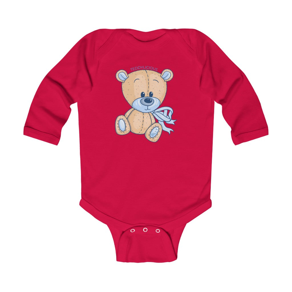 Teddylicious "Billy" Baby Long Sleeve Onesie