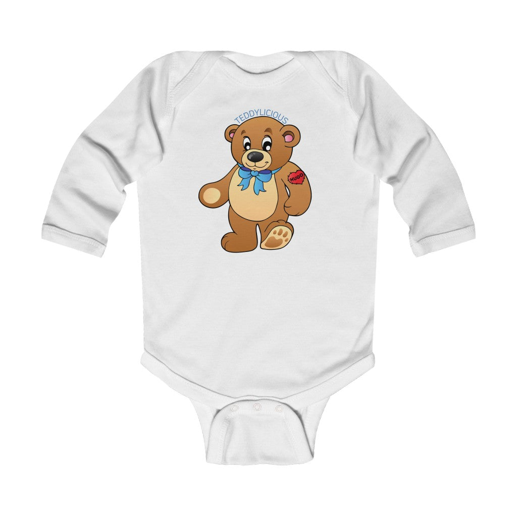 Teddylicious "Hugo" Baby Long Sleeve Onesie