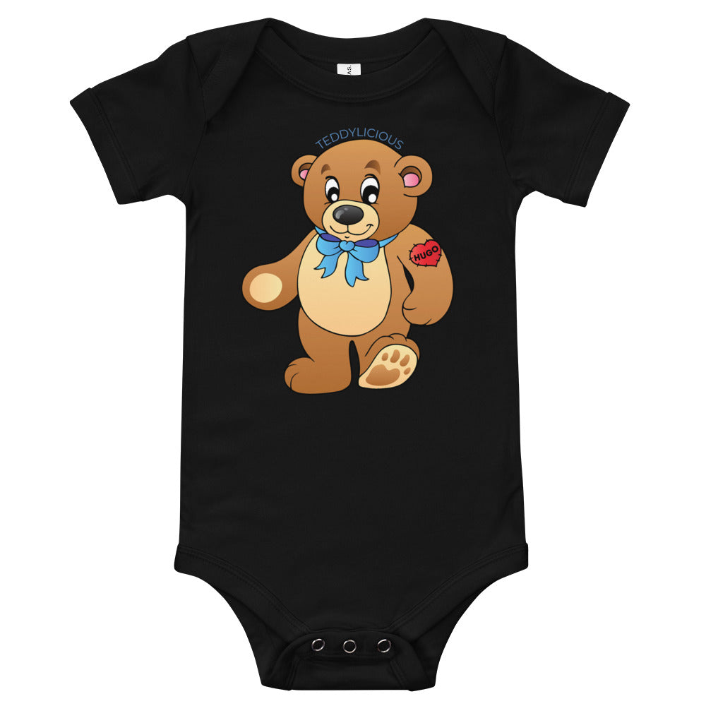 Teddylicious "Hugo" Baby Short Sleeve Onesie