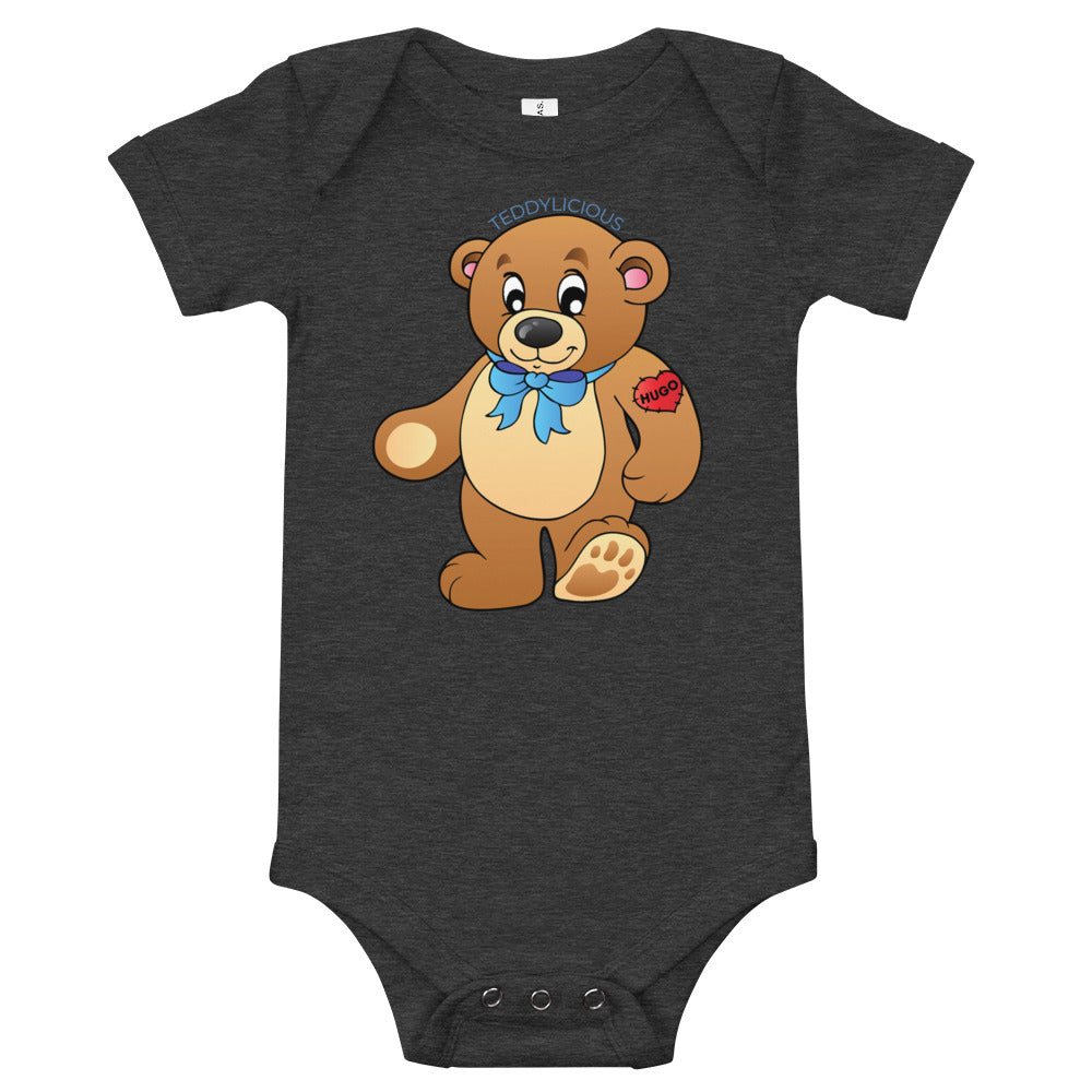 Teddylicious "Hugo" Baby Short Sleeve Onesie