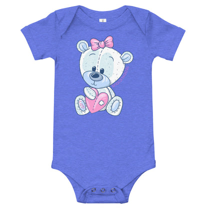 Teddylicious "Lizzi" Baby Short Sleeve Onesie