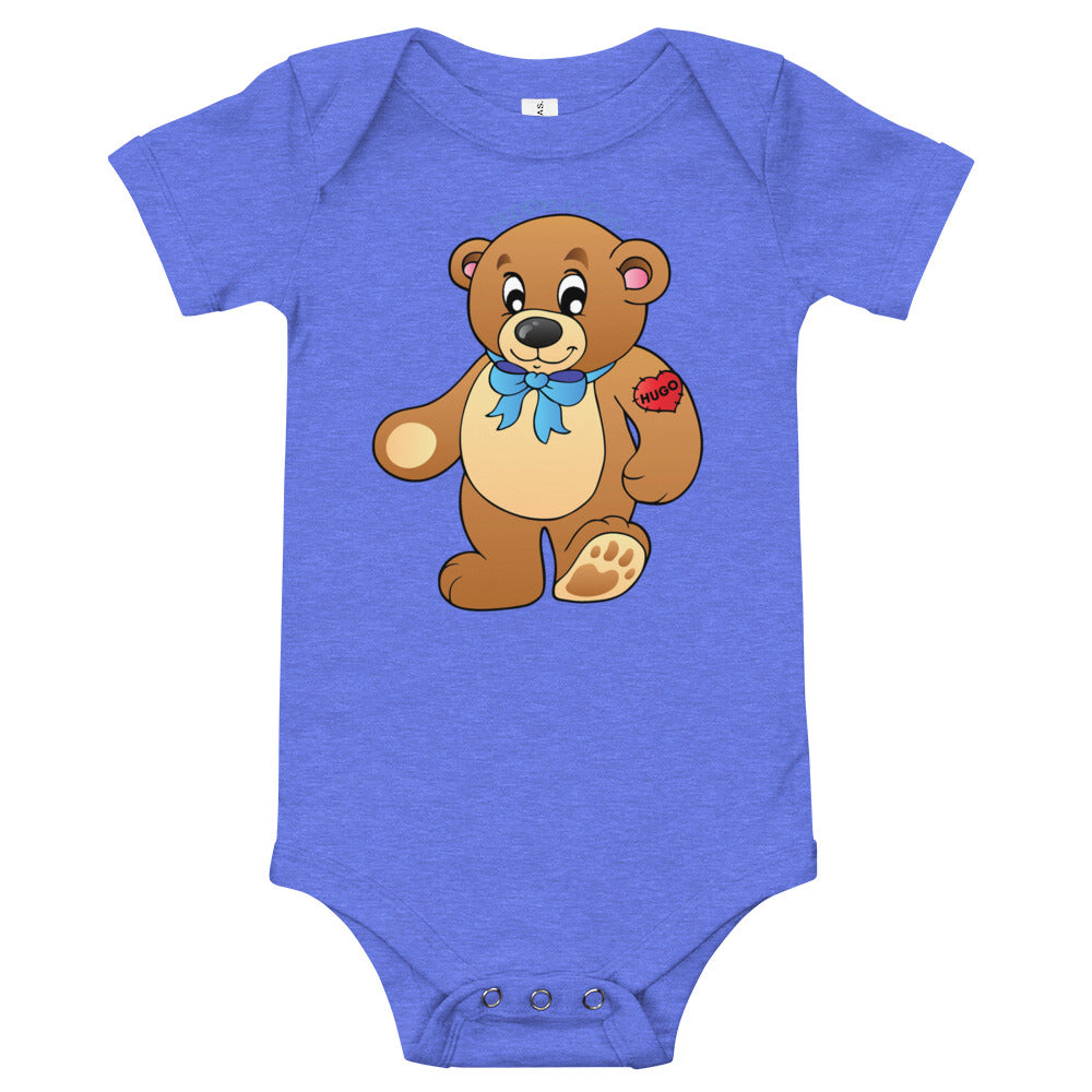 Teddylicious "Hugo" Baby Short Sleeve Onesie