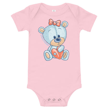 Teddylicious "Tommi" Baby Short Sleeve Onesie