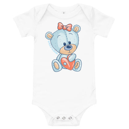 Teddylicious "Tommi" Baby Short Sleeve Onesie