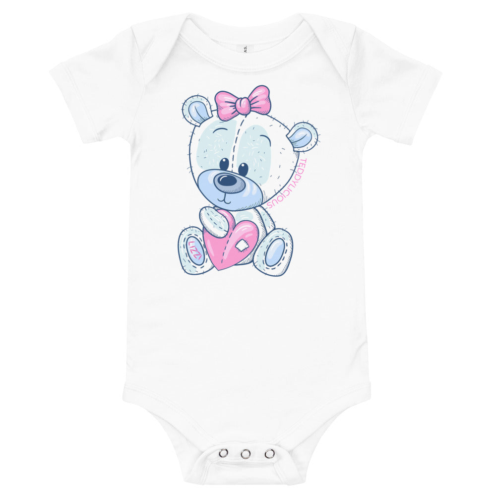 Teddylicious "Lizzi" Baby Short Sleeve Onesie