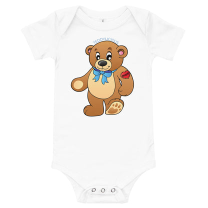 Teddylicious "Hugo" Baby Short Sleeve Onesie