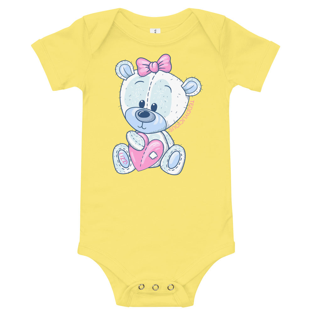 Teddylicious "Lizzi" Baby Short Sleeve Onesie