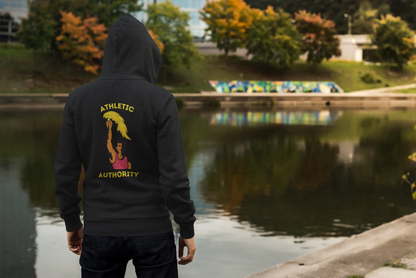 Athletic Authority  "Olympic Flame" Unisex Lightweight Hoodie
