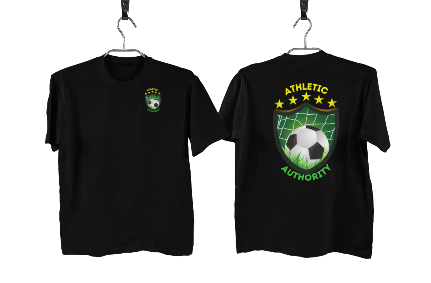 Athletic Authority "Soccer/Football Pitch" Short-Sleeve Unisex T-Shirt