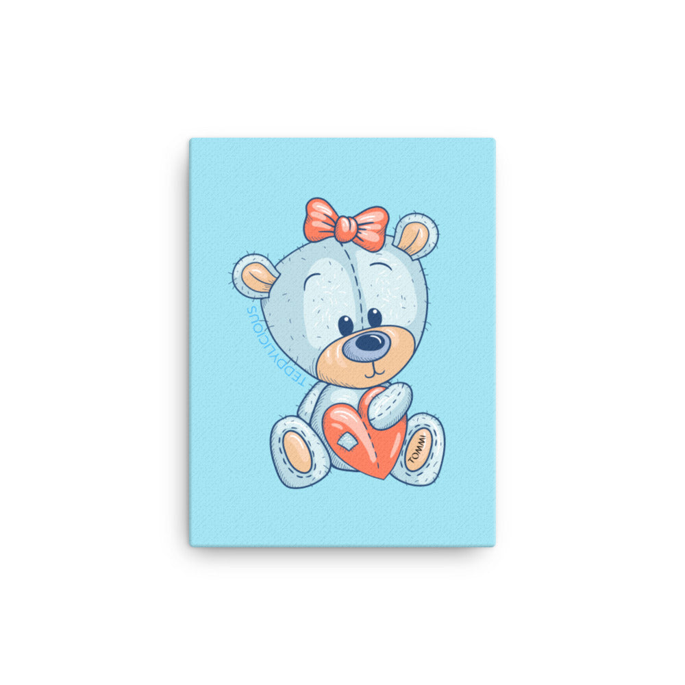 Teddylicious "Tommi" Canvas