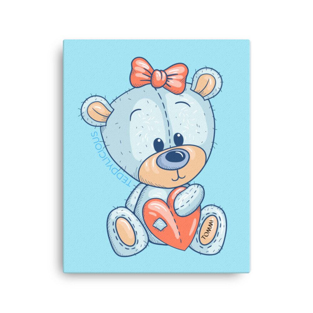 Teddylicious "Tommi" Canvas