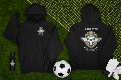 Athletic Authority  "Soccer Crest" Unisex Hoodie