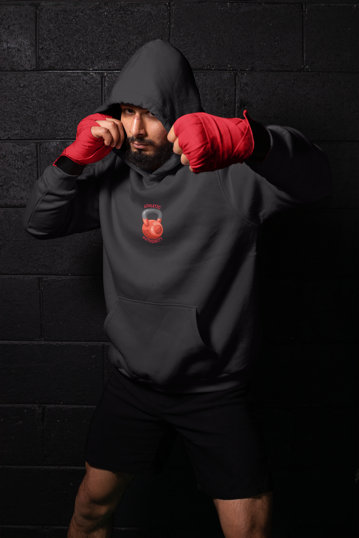 Athletic Authority "Kettle bell" Unisex Lightweight Hoodie