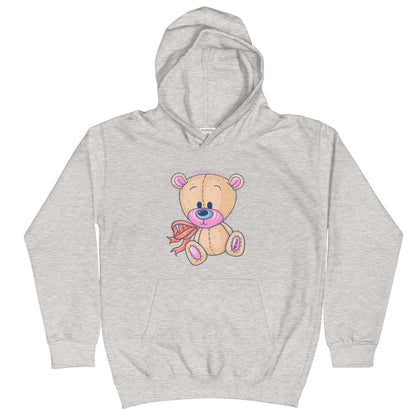 Teddylicious "Penny" Kids Hoodie grey front