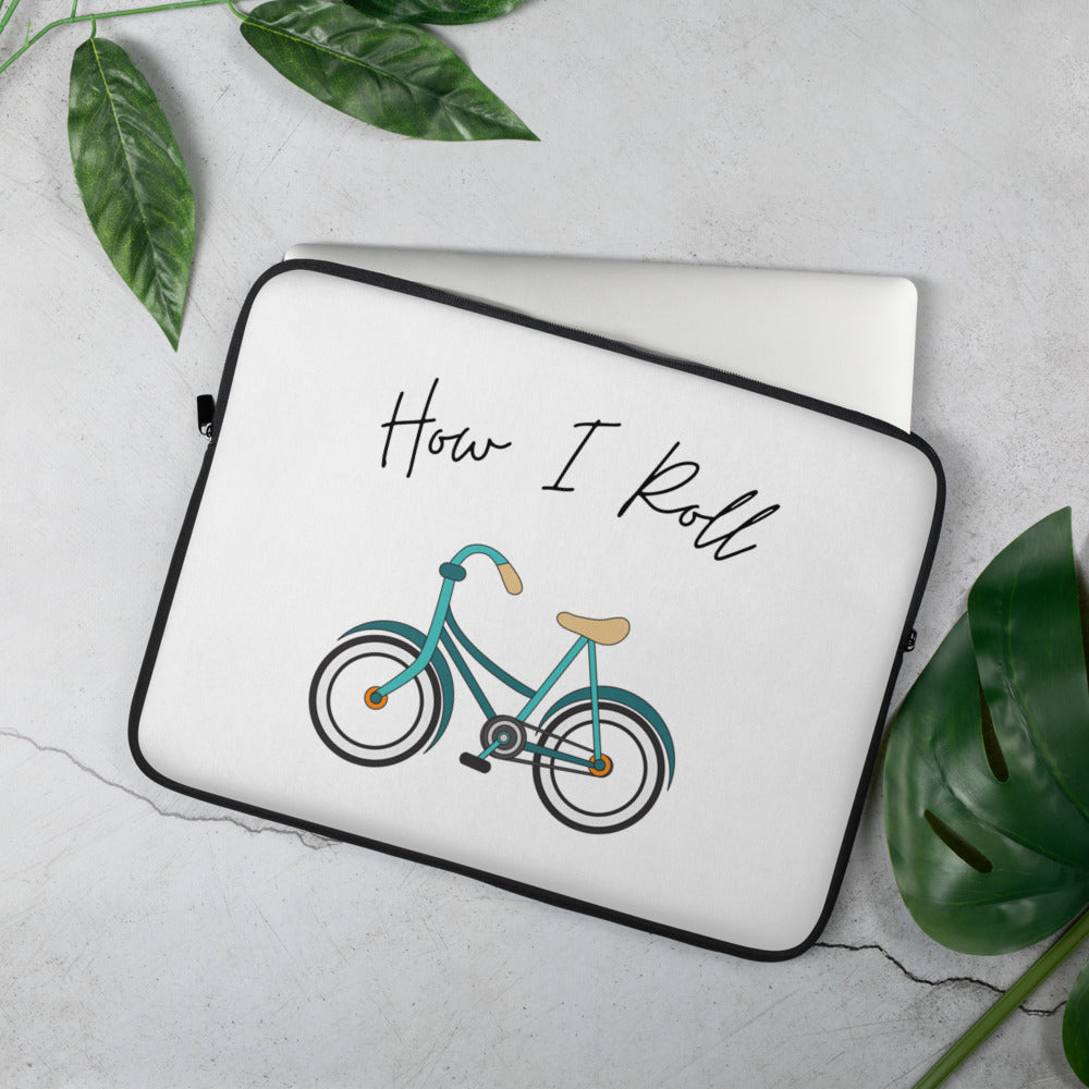 MYNY Hub "How I Roll" Laptop Sleeve 15 inch