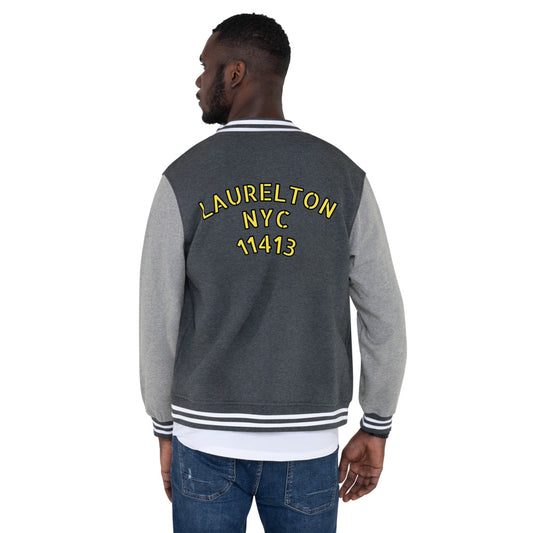 MYNY Hub  "Laurelton 11413" Men's Letterman Jacket