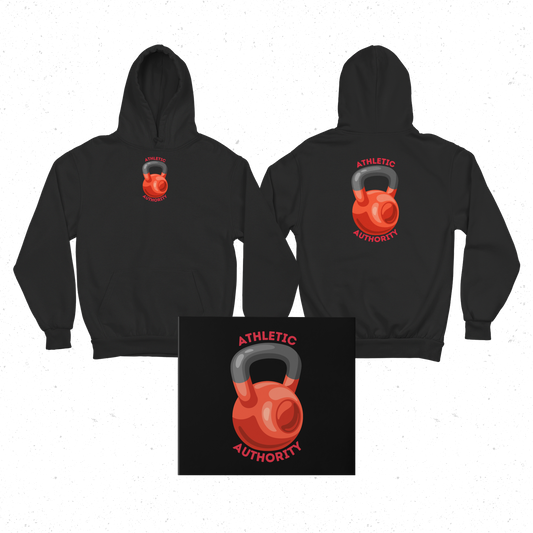 Athletic Authority "Kettle bell" Unisex Lightweight Hoodie