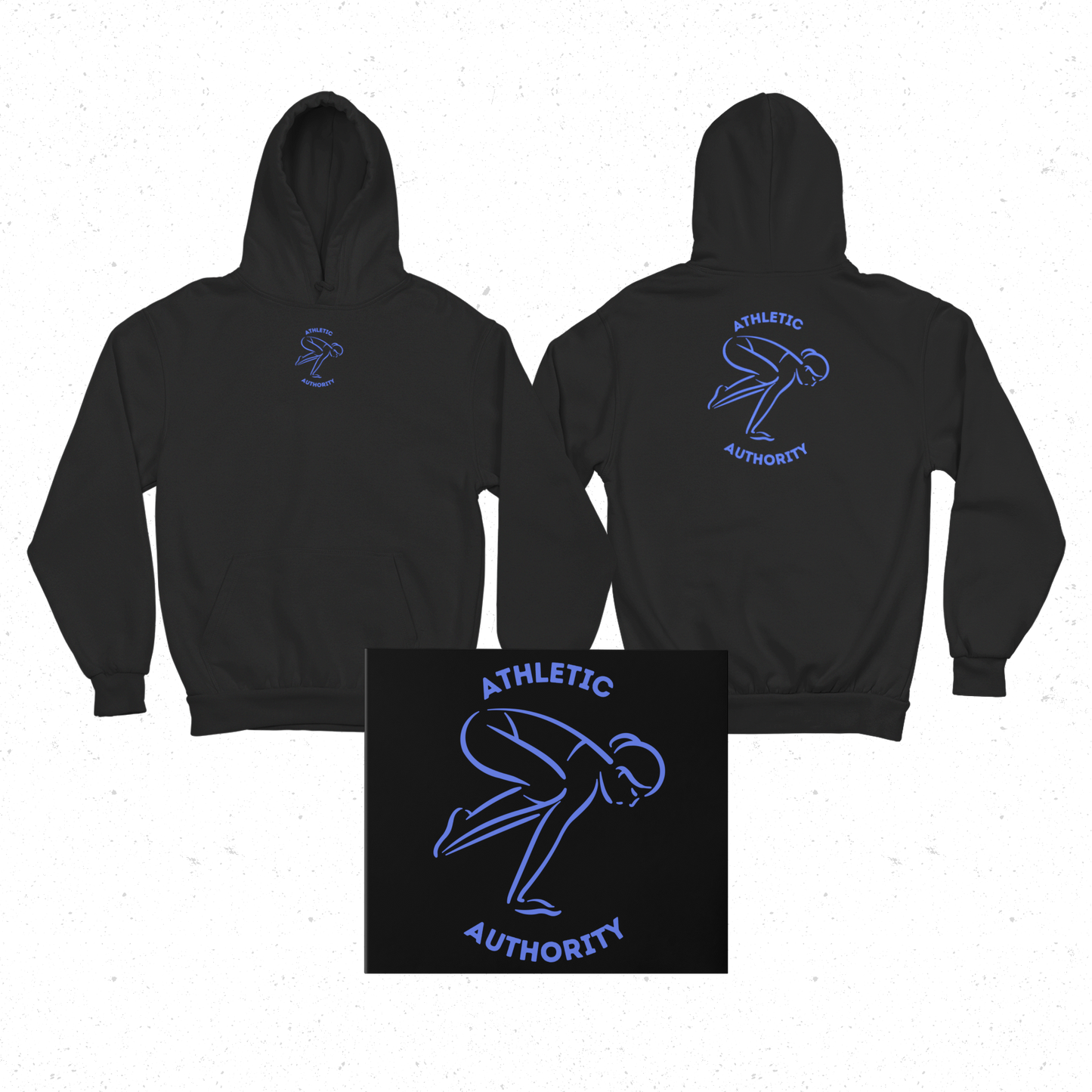 Athletic Authority "Balance" Unisex Lightweight Hoodie