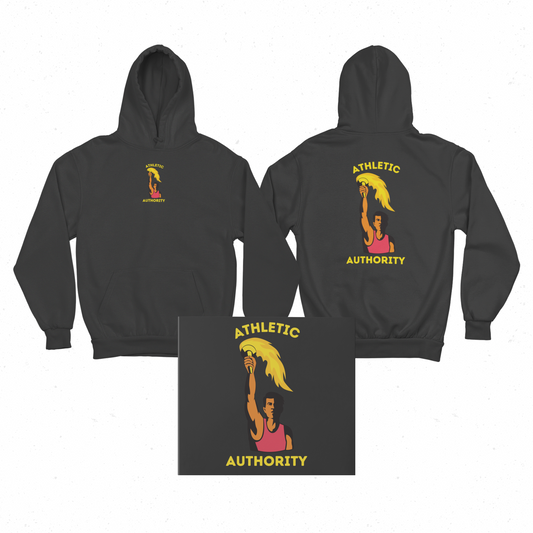 Athletic Authority  "Olympic Flame" Unisex Lightweight Hoodie