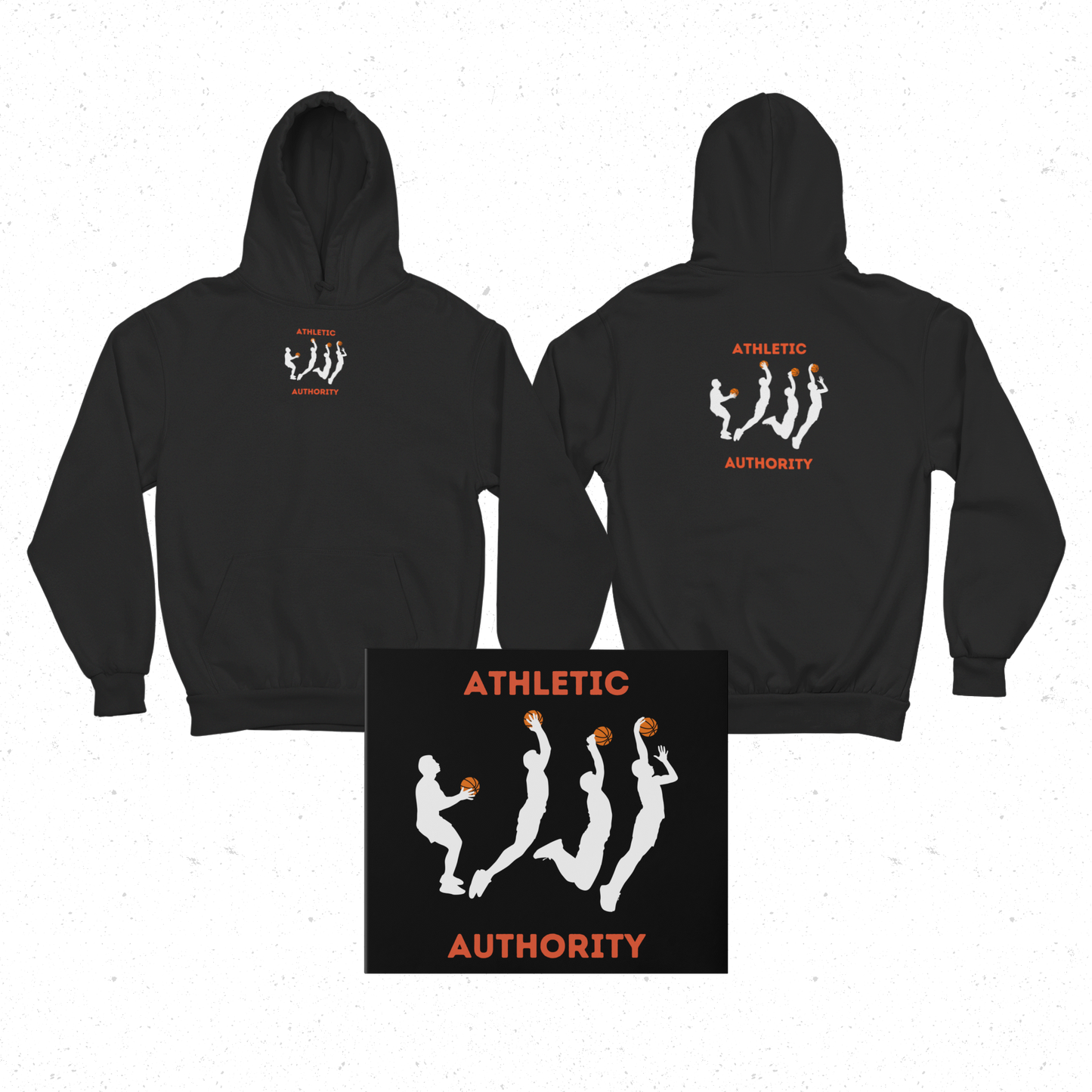 Athletic Authority "Basketball Flight" Unisex Lightweight Hoodie