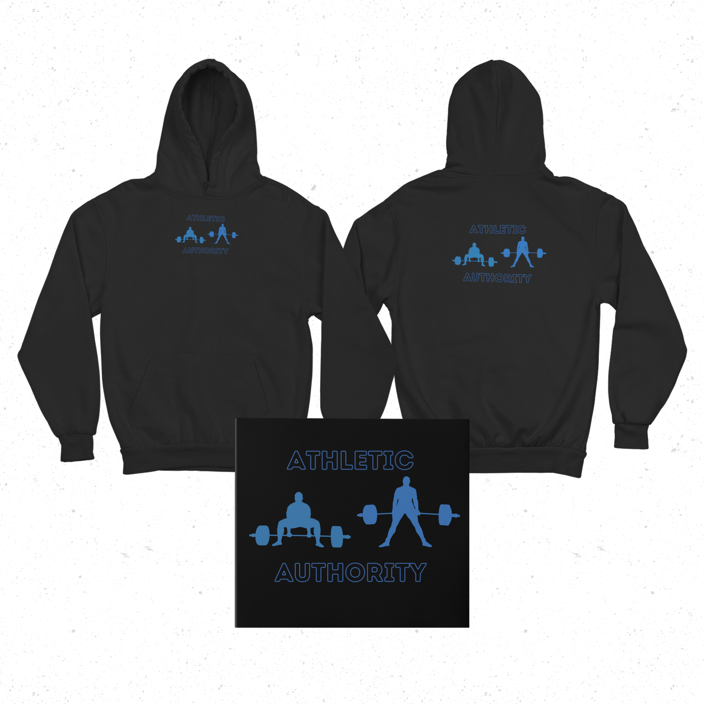 Athletic Authority "Deadlift" Unisex Lightweight Hoodie