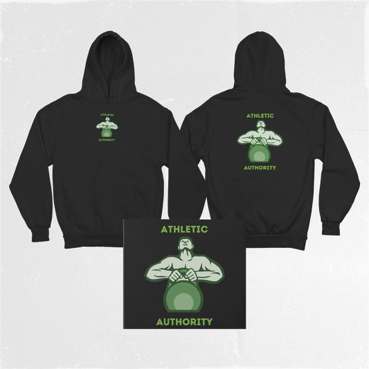 Athletic Authority  "Green  Strong" Unisex Lightweight Hoodie