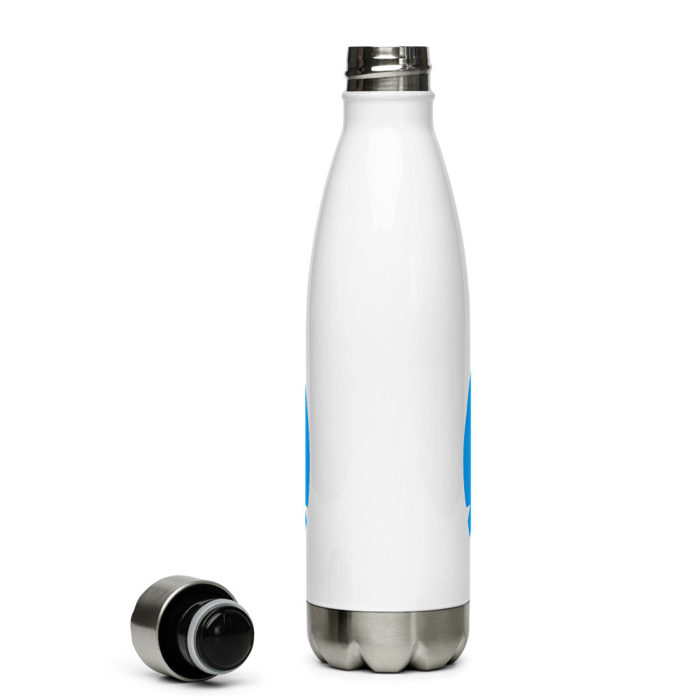 Athletic Authority "Bowling Blue" Stainless Steel Water Bottle