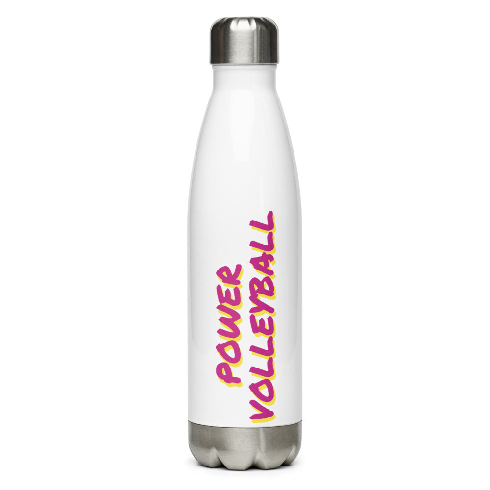 Athletic Authority "Volleyball Power" Stainless Steel Water Bottle