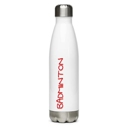 Athletic Authority"badminton" Stainless Steel Water Bottle