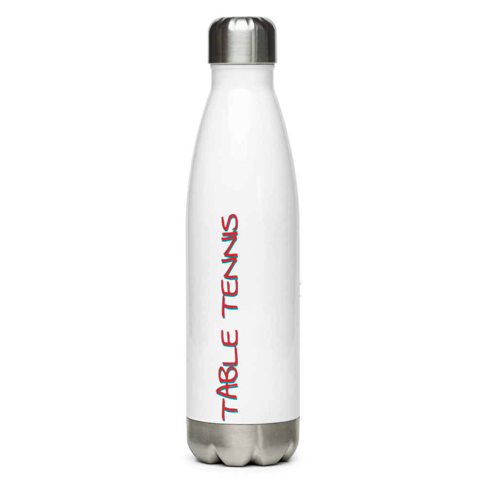 Athletic Authority "Table Tennis Scratch" Stainless Steel Water Bottle