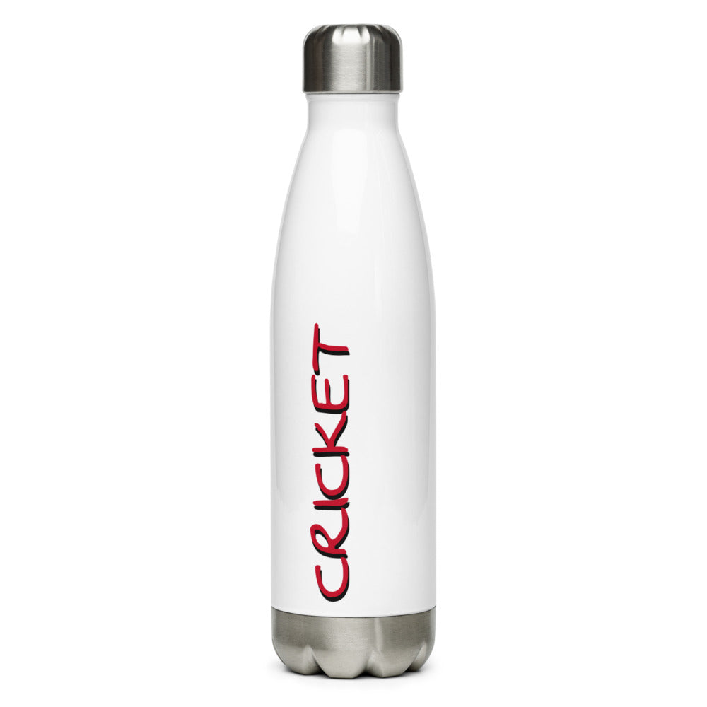 Athletic Authority "Cricket Bowler" Stainless Steel Water Bottle