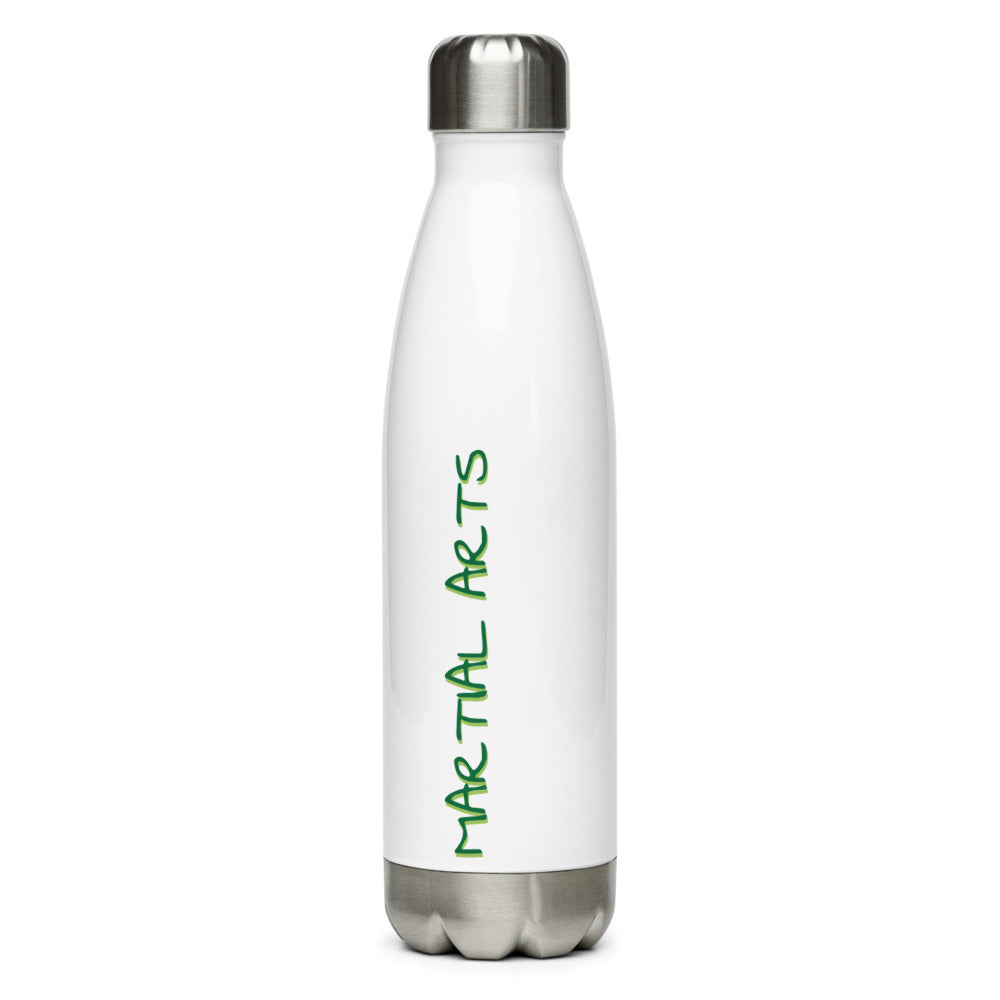 Athletic Authority "Martial Arts Green" Stainless Steel Water Bottle