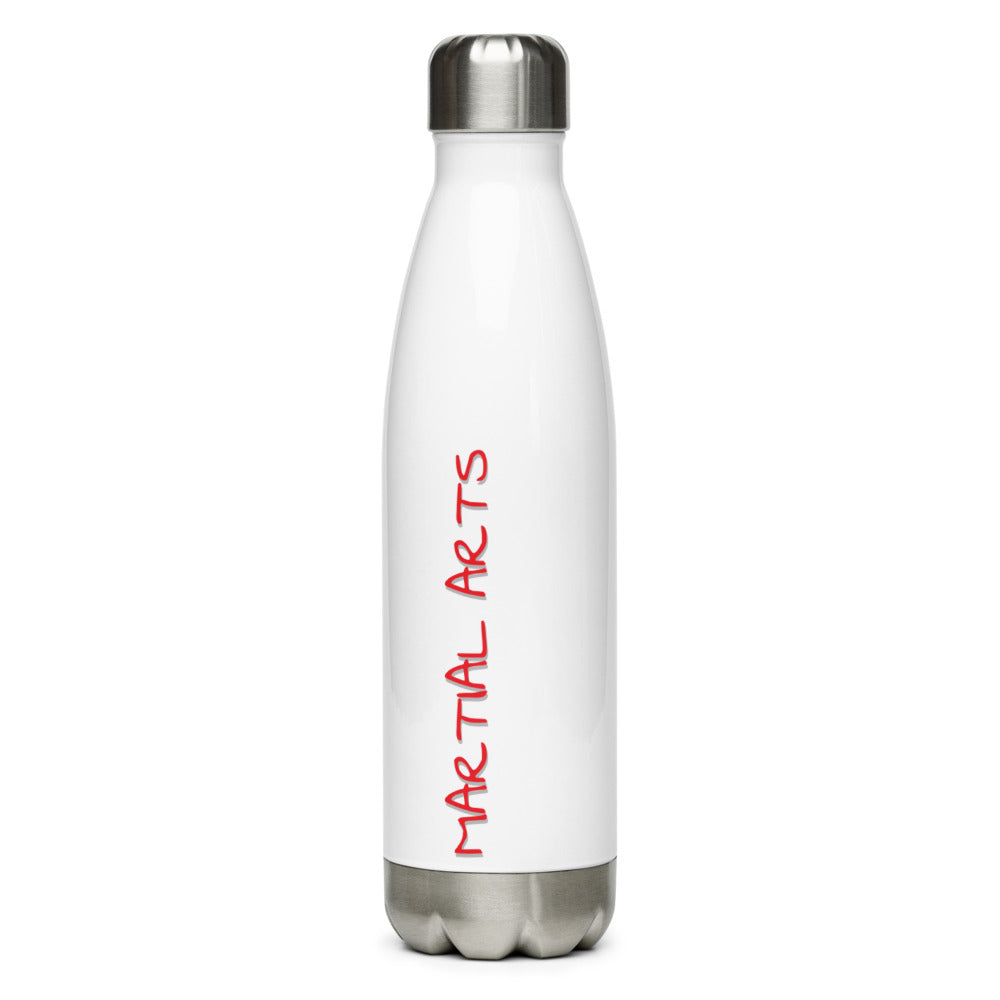 Athletic Authority "Martial Arts Burst " Stainless Steel Water Bottle