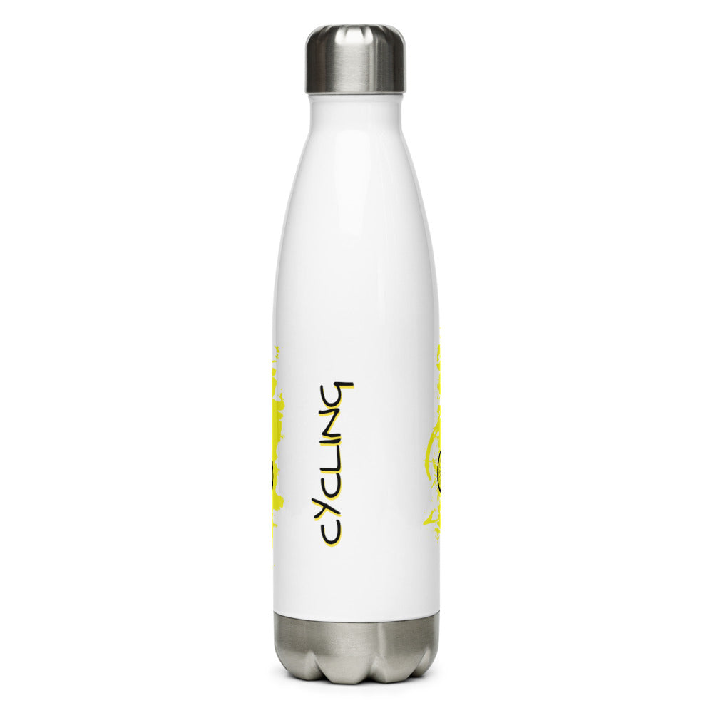 Athletic Authority "Cycling Win" Stainless Steel Water Bottle