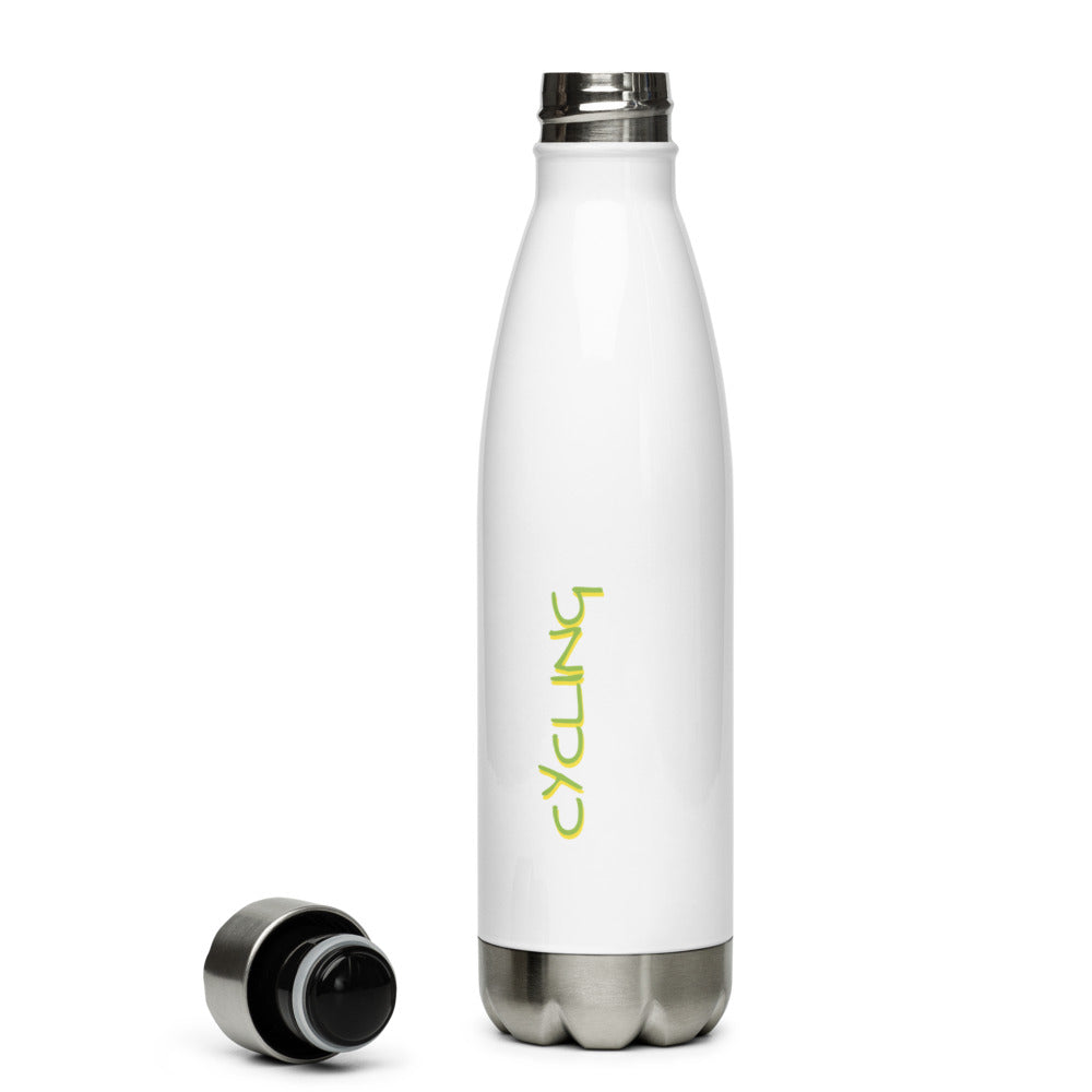 Athletic Authority "Cycling Neon" Stainless Steel Water Bottle