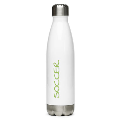 Athletic Authority "Soccer Kick" Stainless Steel Water Bottle