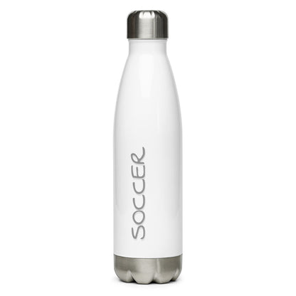 Athletic Authority "Soccer Crest" Stainless Steel Water Bottle