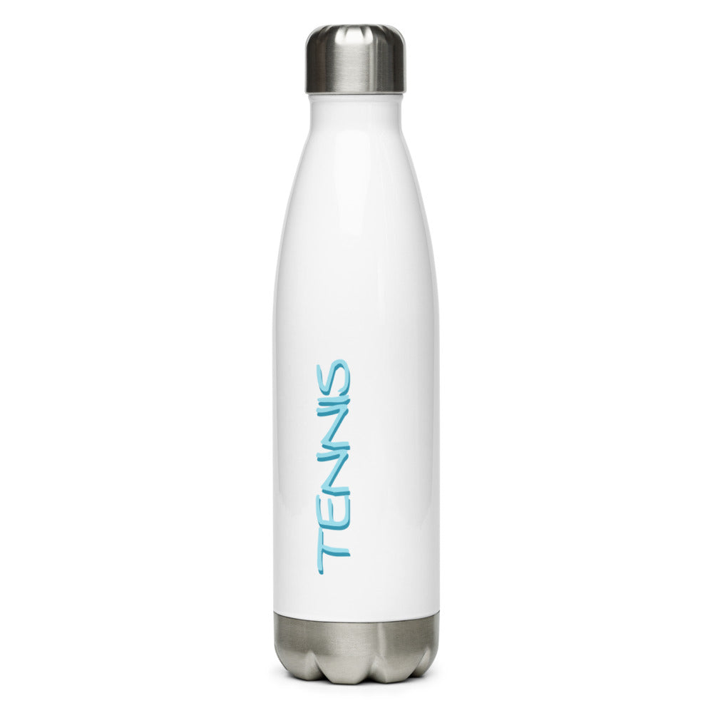 Athletic Authority "Tennis Racquets" Stainless Steel Water Bottle
