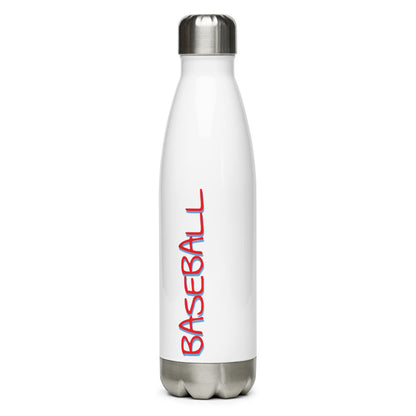 Athletic Authority  "Baseball Pitch" Stainless Steel Water Bottle